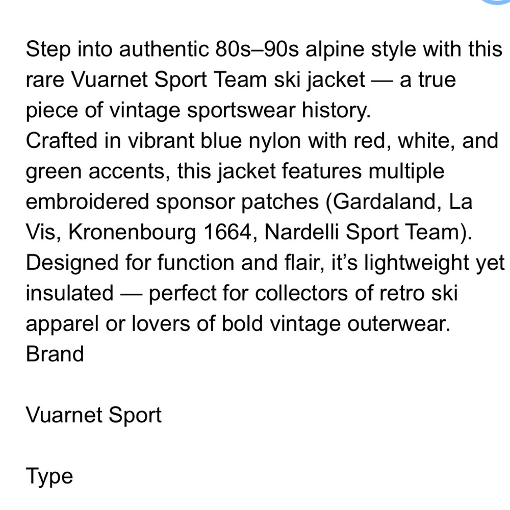 Men's Blue Ski Jacket - Picture 3 of 12